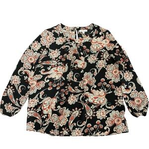 Faith and‎ Joy Paisley Blouse Women’s Size Large